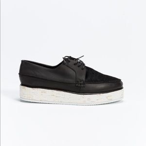Rachel Comey Pony Hair Reeves Creeper Oxfords